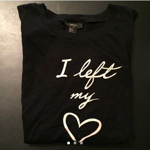 Women’s black forever 21 sleeveless shirt